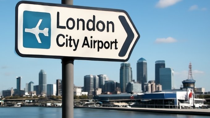 Where is London City Airport Located